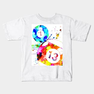 Billiard Balls Kids T-Shirt